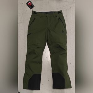 Gerry Weber Olive Green Cargo Pants with Black Cuff Panels